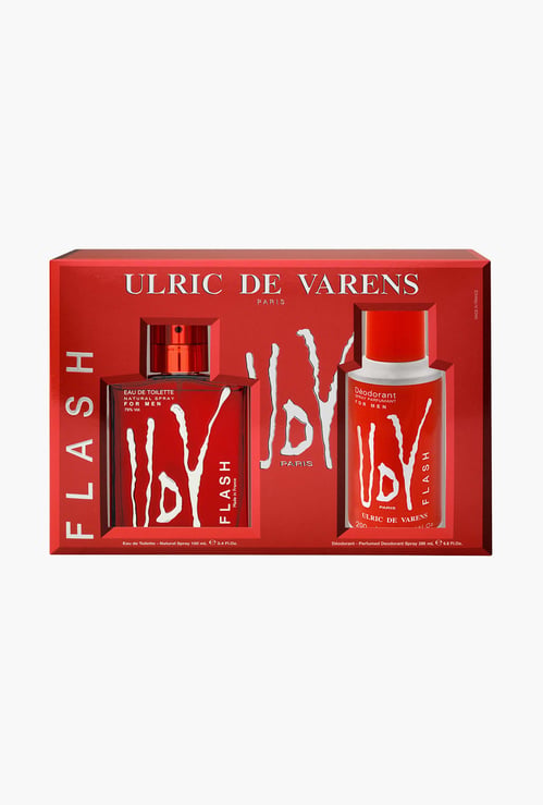 UDV Flash Coffret Set - Edt 100ml + Deodorant 200ml