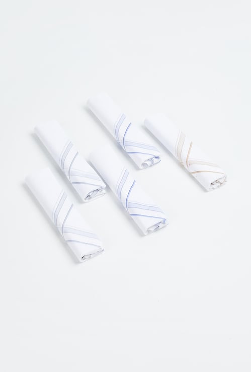 Code Men Handkerchief - Set of 5