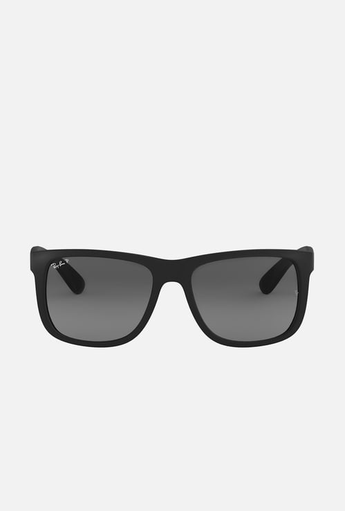 RAY-BAN Men Solid Polarised Wayfarers - 0RB4165-622T3-55