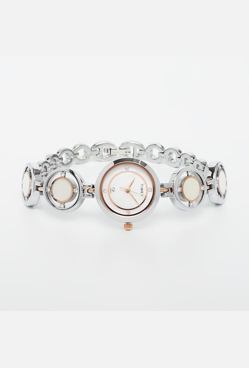 TIMEX Women Bracelet Strap Analog Wristwatch-TWEL12203T