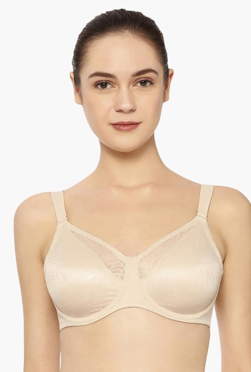 TRIUMPH Lace Overlay Non-Padded Wired Minimizer Bra