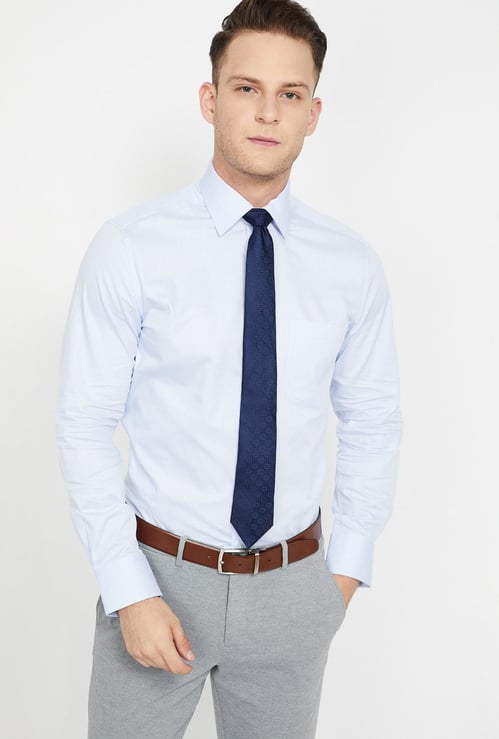 LOUIS PHILIPPE Woven Design Tie
