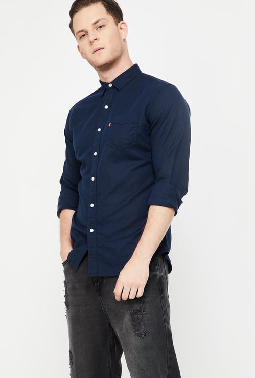 LEVI'S Solid Full Sleeves Regular Fit Shirt