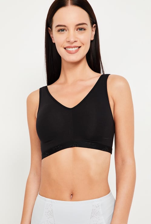 JOCKEY Solid Non-Padded Non-Wired Sports Bra