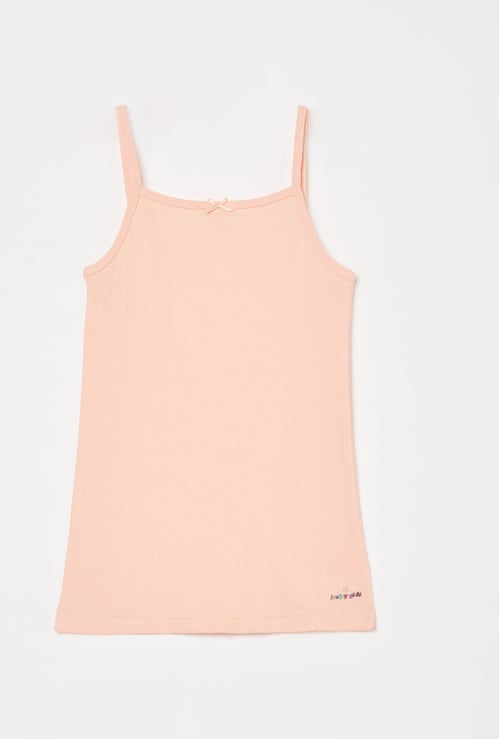 JOCKEY Girls Solid Camisole with Bow