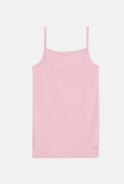 JOCKEY Girls Solid Camisole with Bow