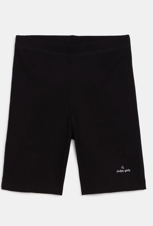 JOCKEY Girls Solid Cotton Tights