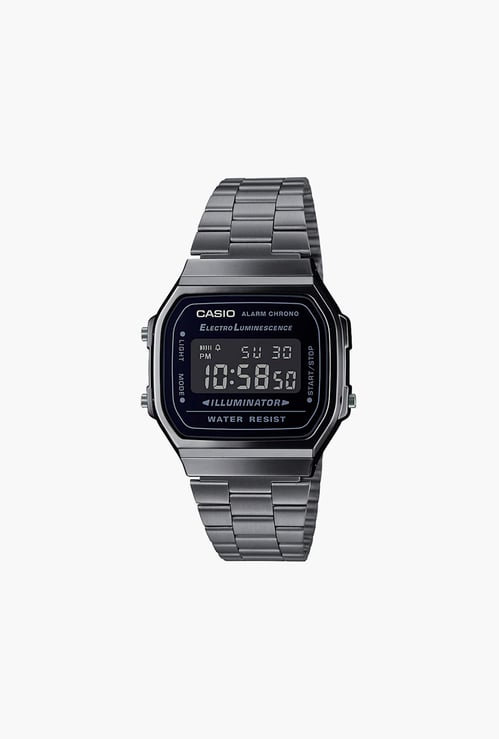 CASIO Men Solid Vintage Digital Watch - D182
