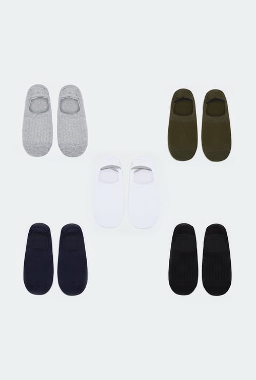 CODE Men Solid Socks- Pack of 5