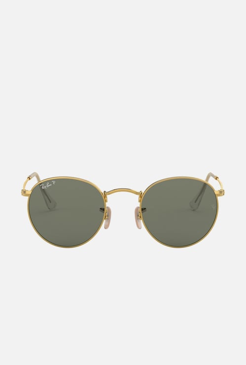 RAY-BAN Men Polarized Round Sunglasses - RB3447-00158-50