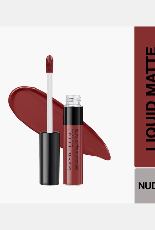 MAYBELLINE NEW YORK Sensational Liquid Matte Lipstick - 11 Made Easy