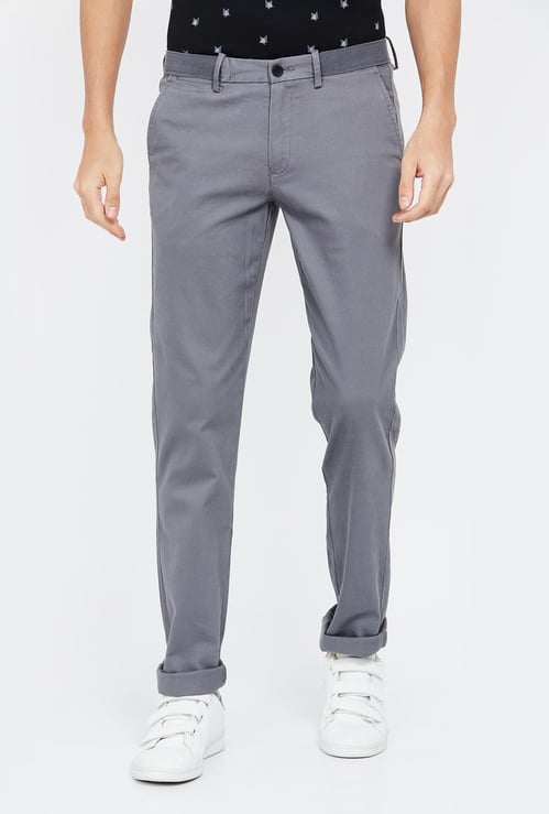 ARROW SPORT Solid Slim Fit Chinos