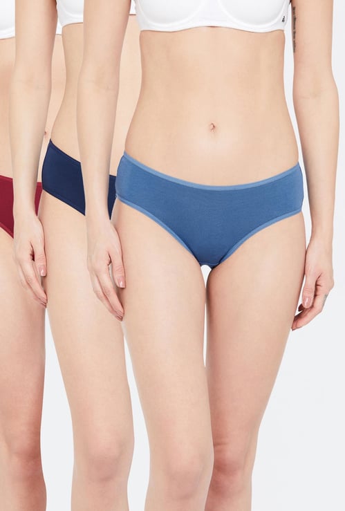 TRIUMPH Stretty Cotton 80 Midi Hipster Briefs - Pack of 3 Pcs.