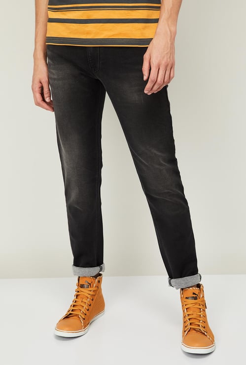 PEPE JEANS Men Stonewashed Skinny Fit Jeans