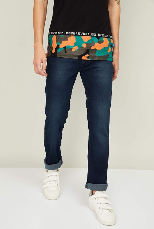 PEPE JEANS Men Vapour Dark Washed Slim Jeans