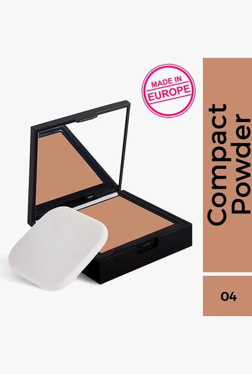 NYKAA Skingenius Perfecting and Hydrating Compact - Cosy Chestnut 04 - 9 G