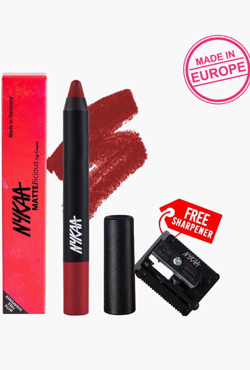 NYKAA Matte-ilicious Lip Crayon Lipstick
