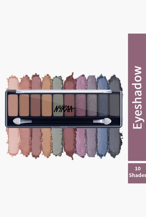NYKAA Eyes On Me! 10-in-1 Eyeshadow Palette - Tinsel Twilight