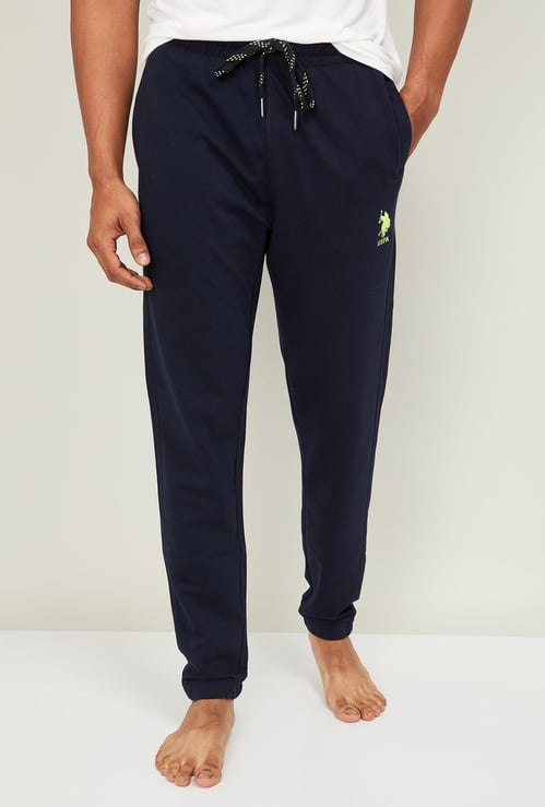 US POLO ASSN Men Solid Lounge Pants