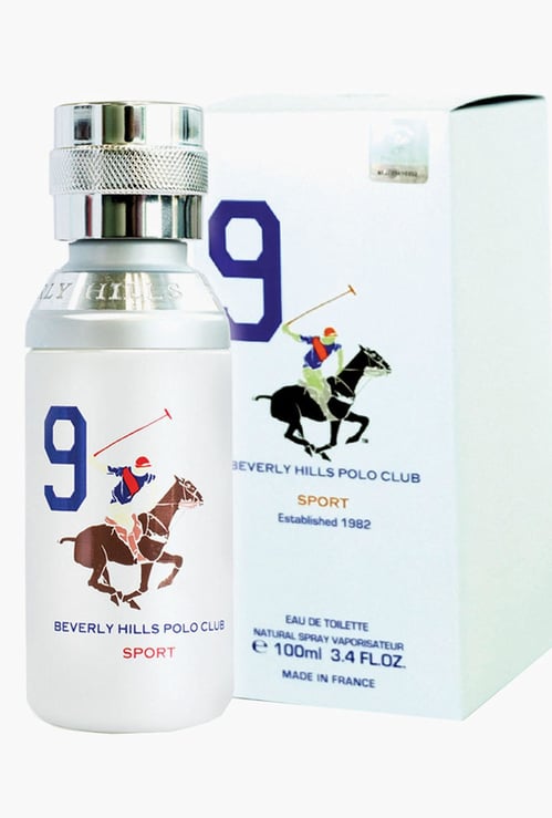 BEVERLY HILLS POLO CLUB Men Sports Nine EDT - 100 ml