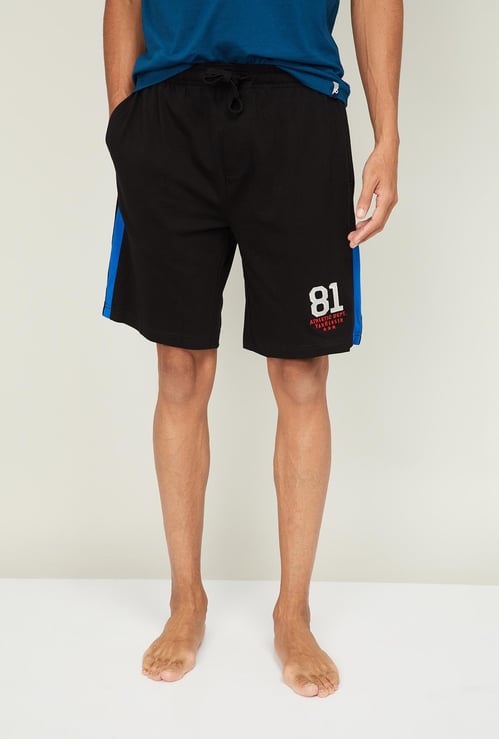 VAN HEUSEN Men Printed Elasticated Lounge Shorts