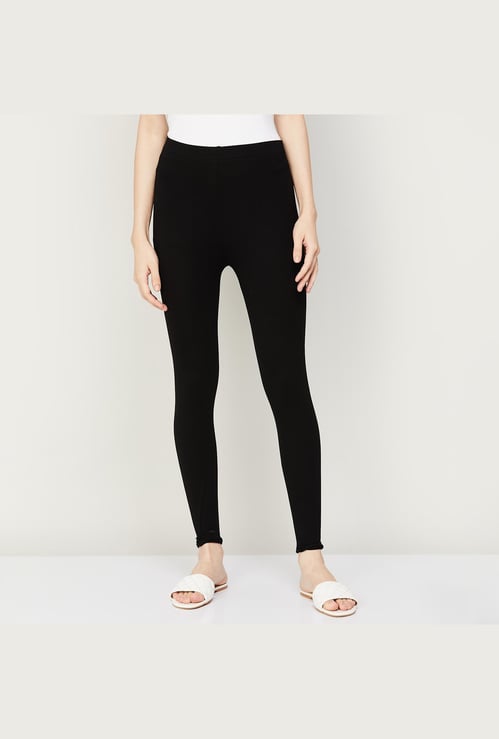 MELANGE Women Solid Leggings