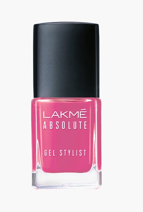 LAKME Absolute Gel Stylist Nail Color- Pink Date- 12ml