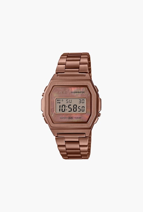 CASIO Illuminator Men Water-Resistant Digital Watch - D197