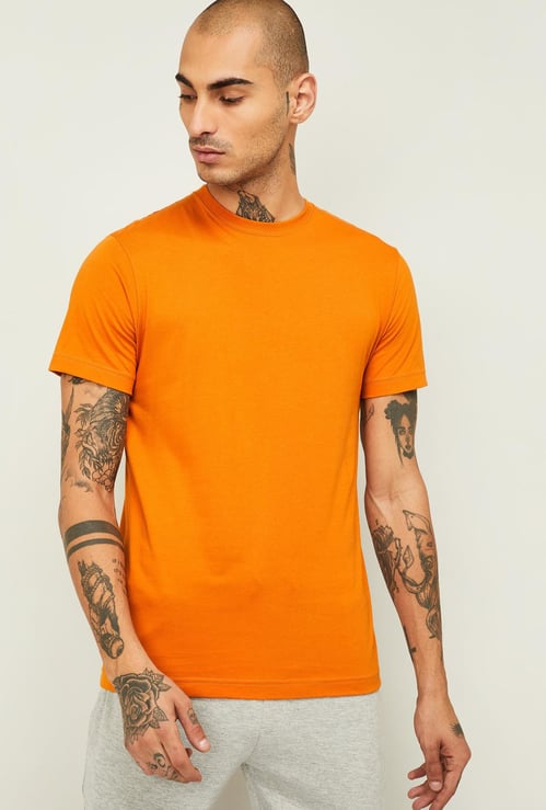 JOCKEY Men Solid Crew Neck Lounge T-shirt