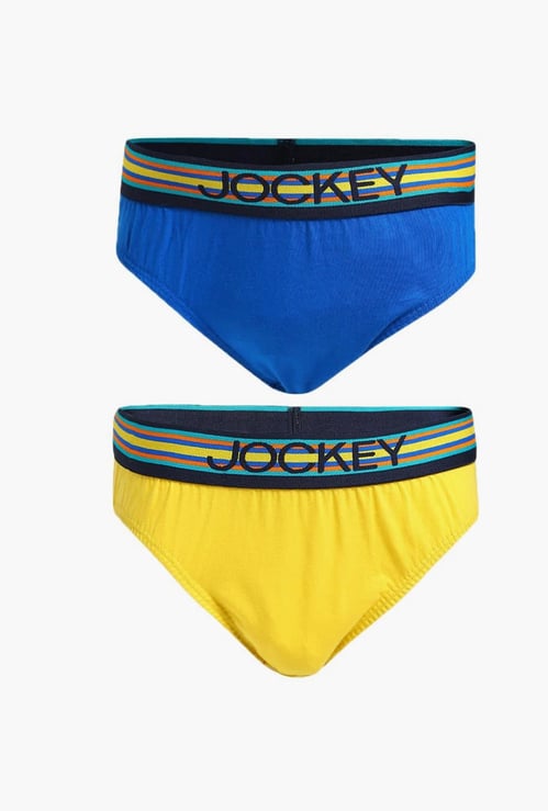 JOCKEY Boys Printed Briefs- Set of 2