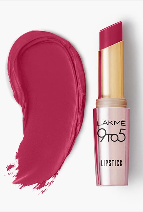 LAKME 9To5 Primer + Matte Lip Color - Maroon Mix - 3.6g