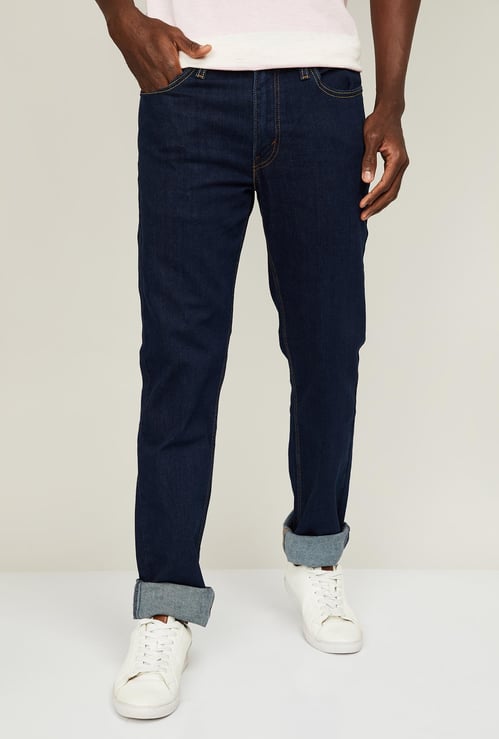 LEVI'S Men Stonewashed Slim Fit Jeans