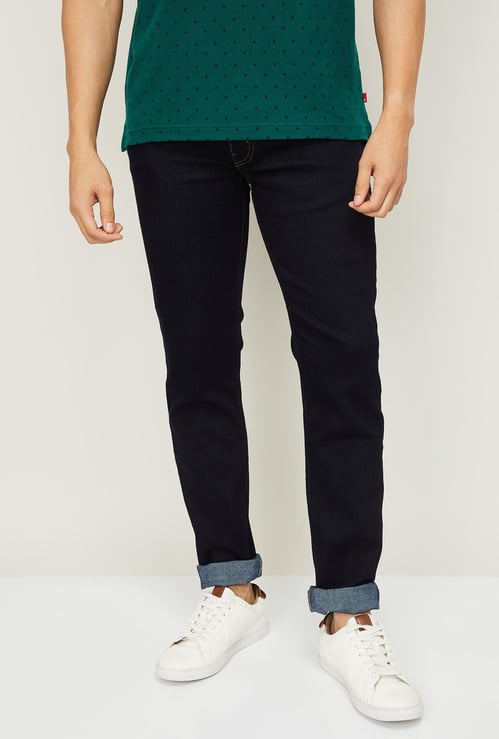 LEVI'S Men Solid Slim Tapered Jeans