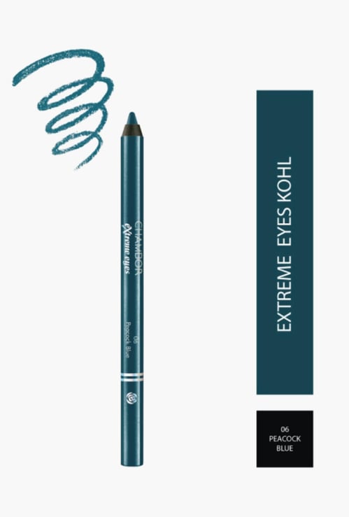 CHAMBOR Extreme Eyes Long Wear Kohl Eye Pencil- Peacock Blue