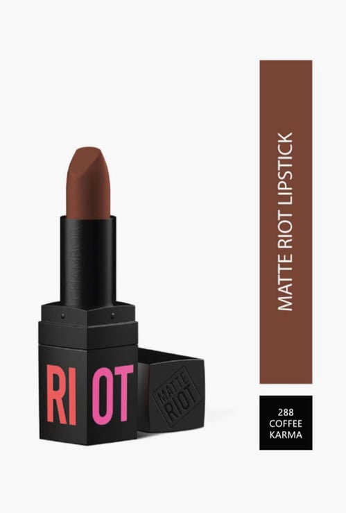 CHAMBOR Matte Riot Lipstick- Coffee Karma