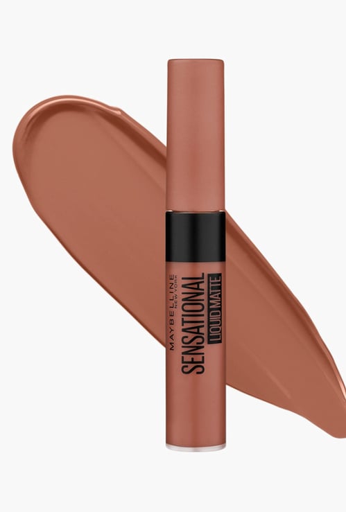 MAYBELLINE New York Sensational Liquid Matte Lipstick - Bare It All