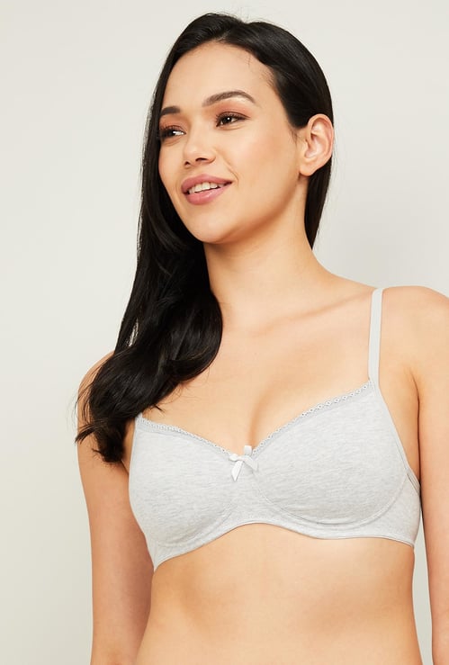 JOCKEY Solid T-shirt Padded Non-Wired Bra