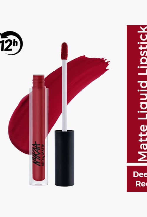 NYKAA All Day Matte Liquid Lipstick - Boss Babe