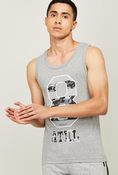 VAN HEUSEN Men Printed Vest