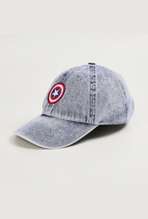 FREE AUTHORITY Men Captain America Avengers Embroidered Baseball Cap