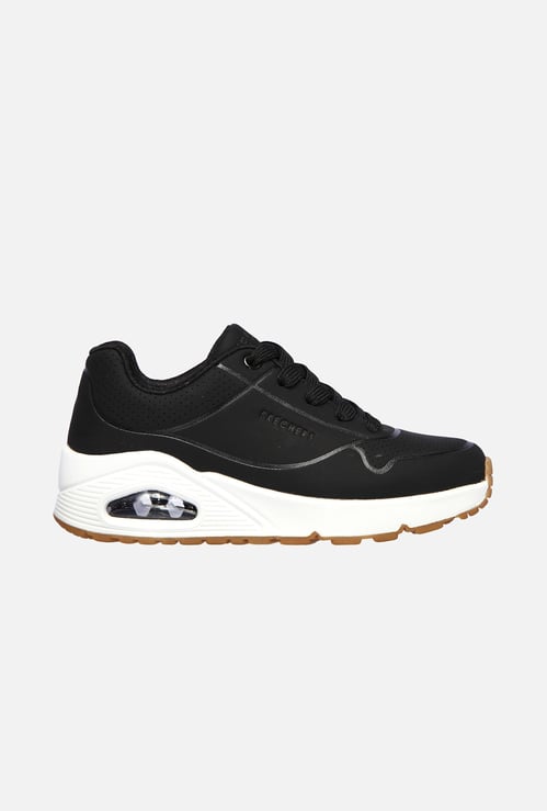 SKECHERS Boys Boys Mesh Lace-Up Casual Shoes