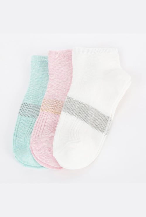 GINGER Women Printed Socks- Set of 3