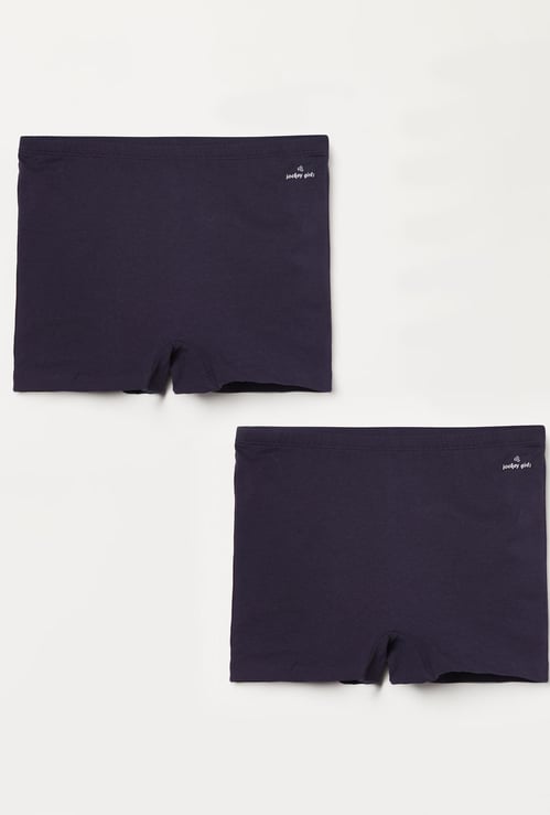 JOCKEY Girls Stretch Shorties - Set of 2