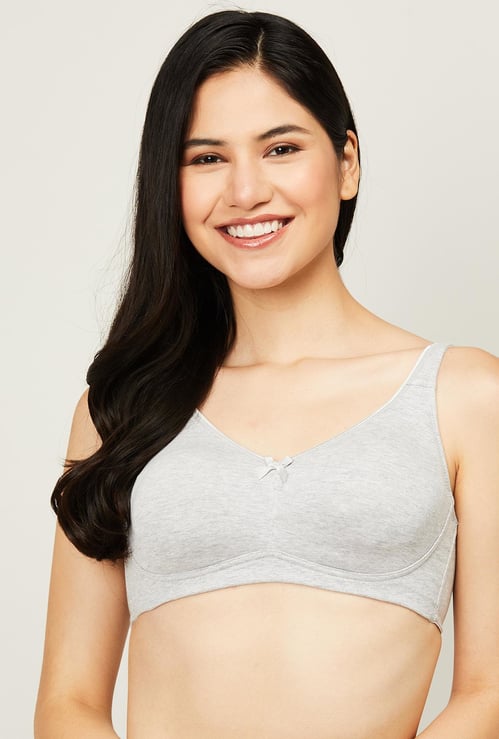 JOCKEY Solid Balconette Non-Padded Non-Wired Bra
