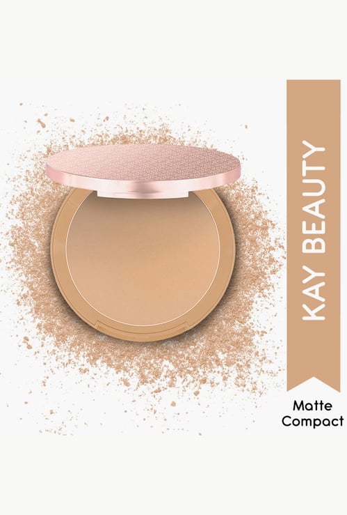 KAY BEAUTY Matte Compact - 130N Medium - 9g