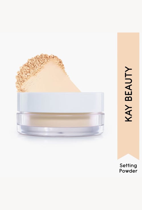 KAY BEAUTY Matte HD Setting Loose Powder - Banana