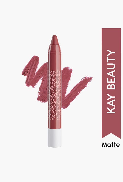 KAY BEAUTY Matteinee Matte Lip Crayon Lipstick - Playback - 1.8g