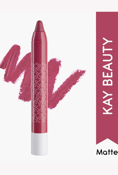 KAY BEAUTY Matteinee Matte Lip Crayon Lipstick - Fashionista - 1.8g