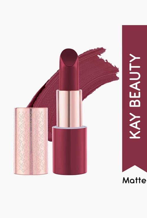 KAY BEAUTY Matte Drama Long Stay Lipstick - Head Turner - 4.2g