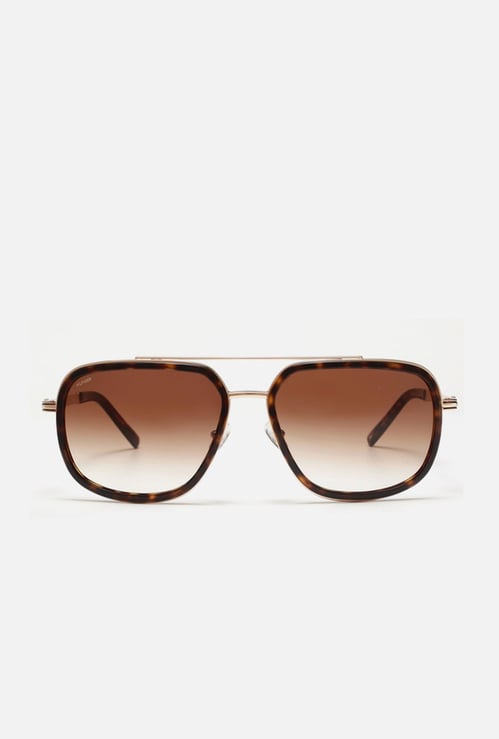 TOMMY HILFIGER Men UV-Protected Square Sunglasses - TH9732C2GLD-DEMI60S